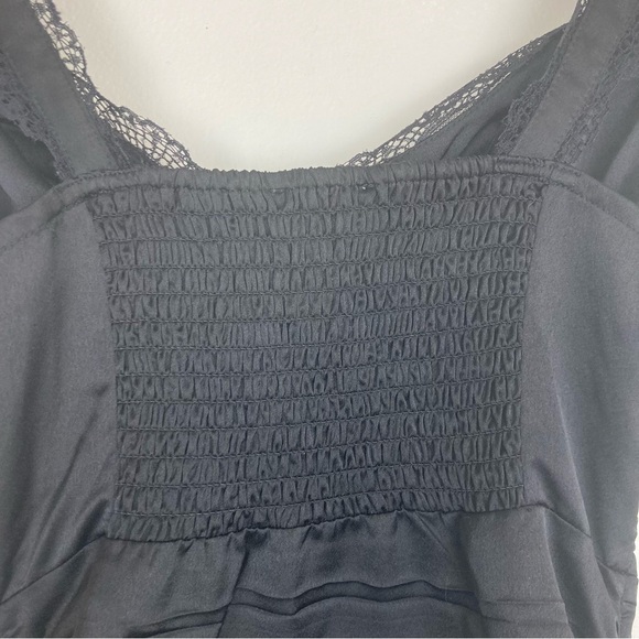 ASTR the Label Alva lace trim corset style black midi dress. Size XS. - Picture 6 of 8